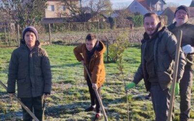 Parkići za budućnost – u suradnji s LAG Međimurski doli i bregi u PŠ Zebanec zasađeno 10 sadnica autohtonih vrsta