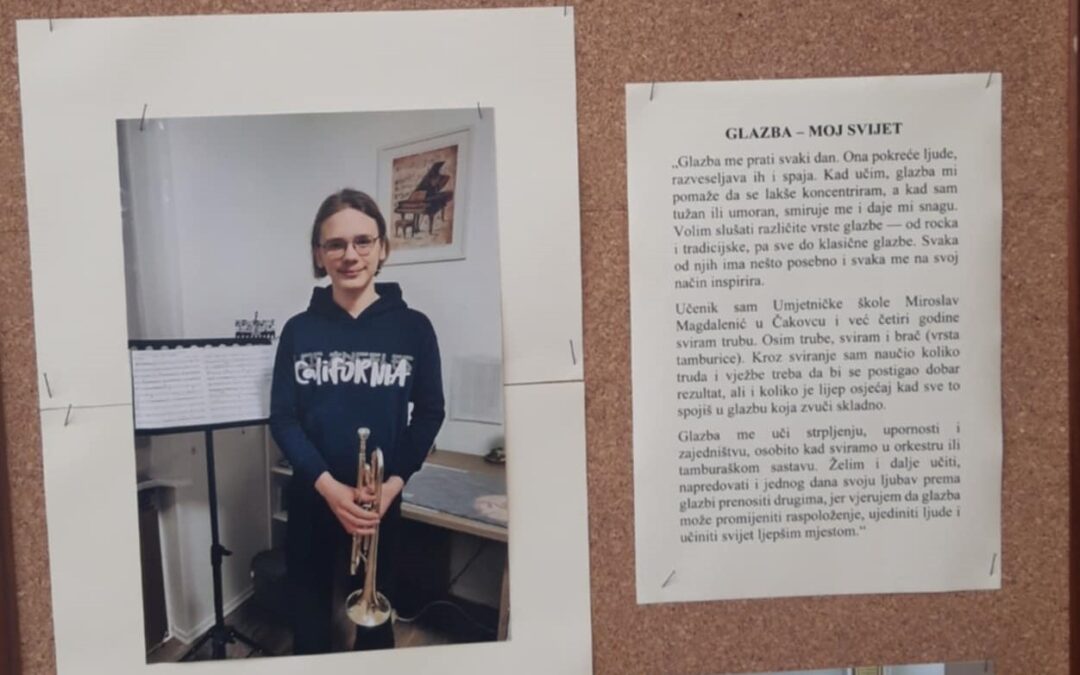 Učenik mjeseca- Marvin Filipan