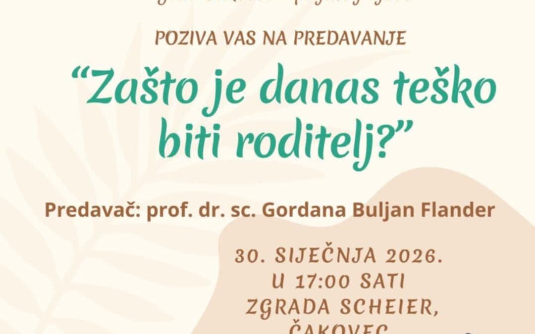 Važnost primjerene obiteljske atmosfere