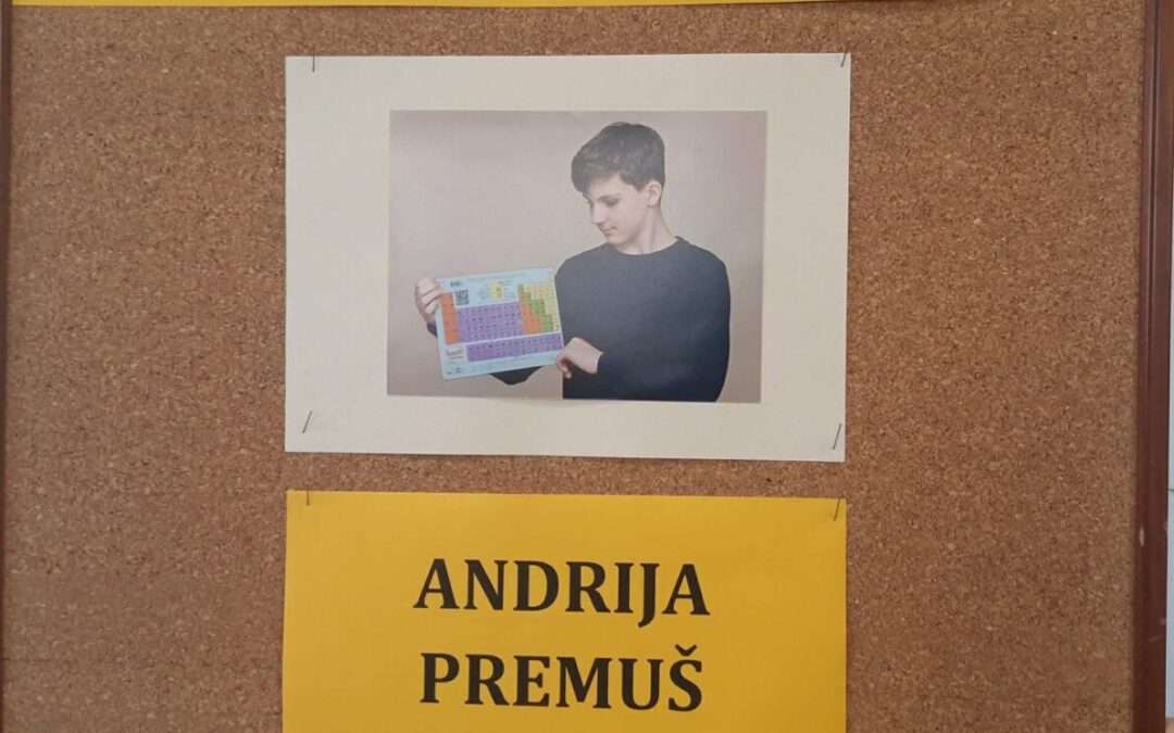 Učenik mjeseca – Andrija Premuš